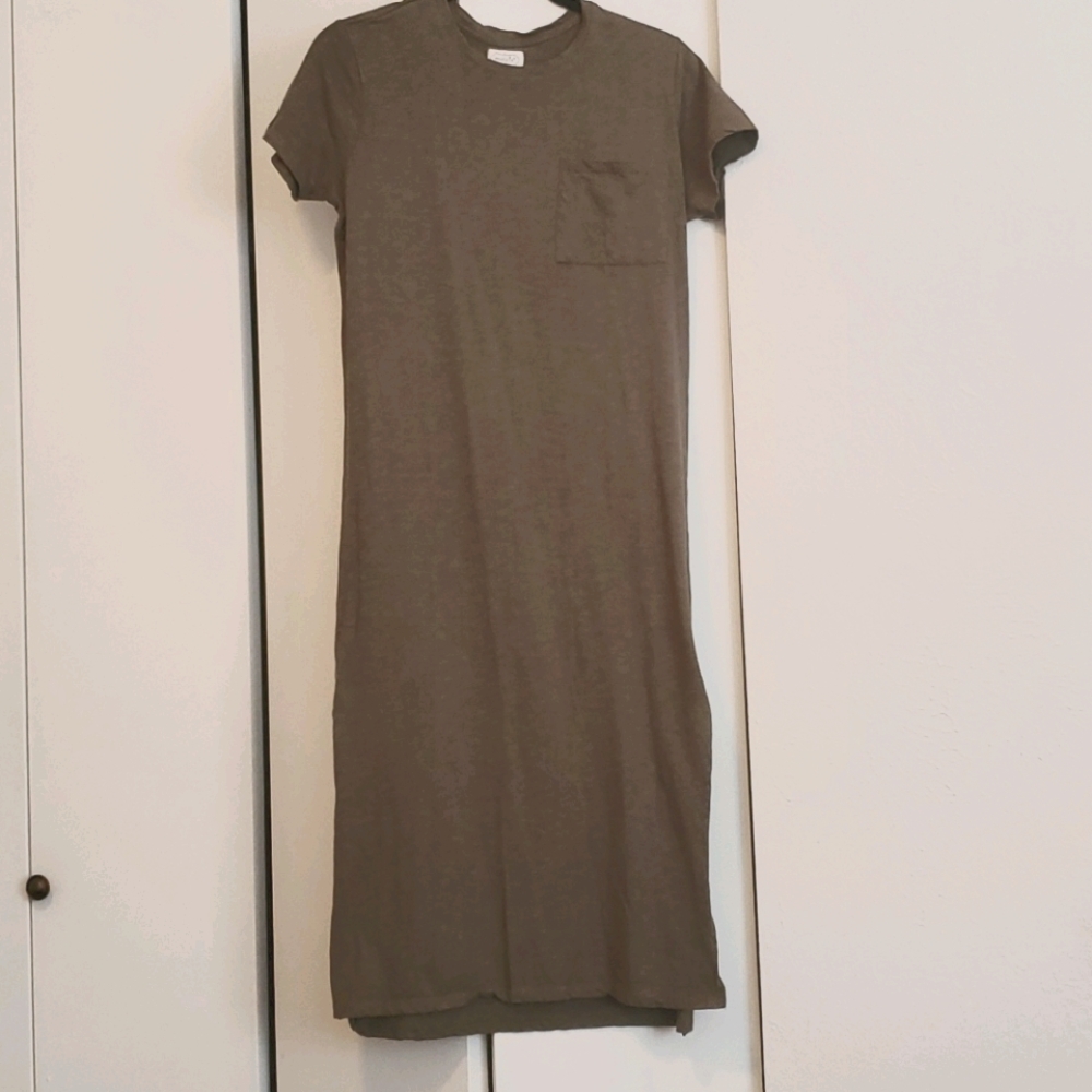 Olive Green Dress